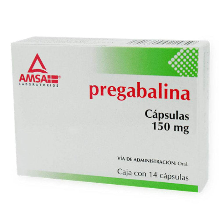Pregabalina 150Mg Con 14 Amsa Tabletas - WeCare Pharma
