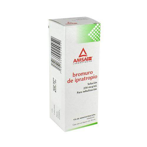 Bromuro De Ipratropio Solución Neb 250Mg 20Ml Amsa - WeCare Pharma