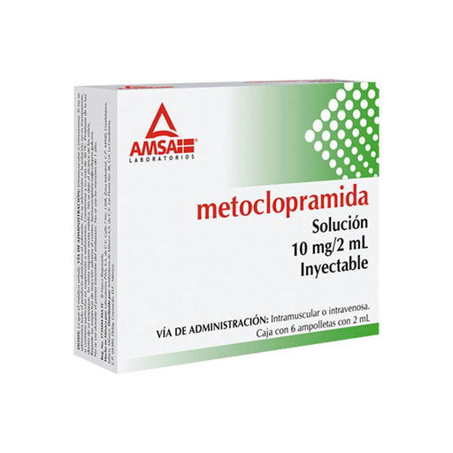 Metoclopramida 10Mg 2Ml Con 6 Amsa Ampulas - WeCare Pharma