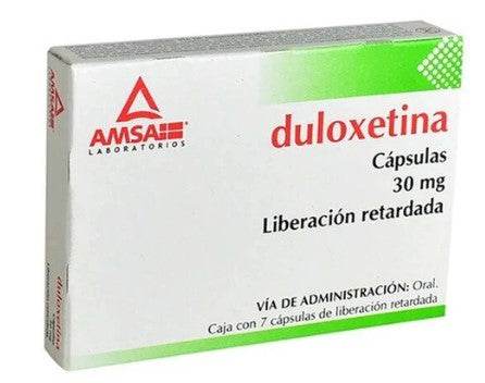 Duloxetina 30Mg Con 7 Amsa Capsulas - WeCare Pharma