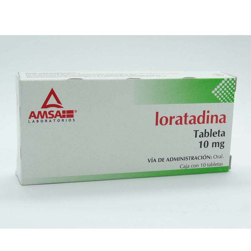 Loratadina 10Mg Con 10 Amsa Tabletas - WeCare Pharma