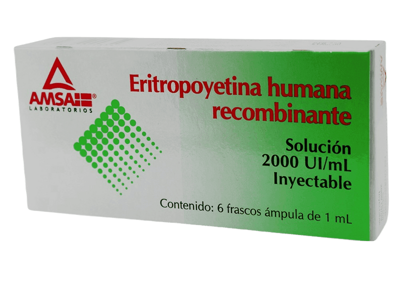 Eritropoyetina Humana Solución 2000Ui/Ml Con 6 Amsa - WeCare Pharma