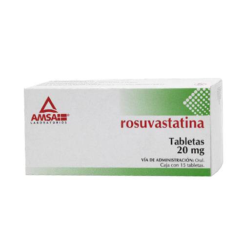 Rosuvastatina 20Mg Con 15 Amsa Tabletas - WeCare Pharma