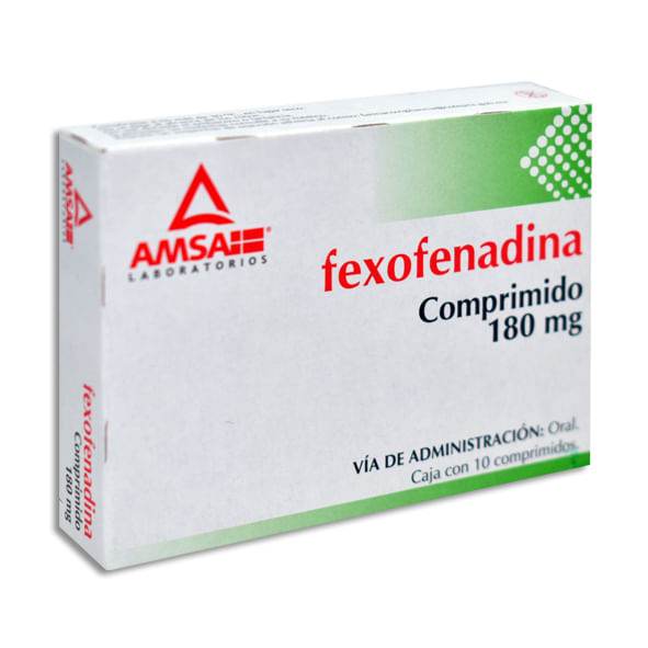 Fexofenadina 180Mg Con 10 Amsa Comprimidos - WeCare Pharma