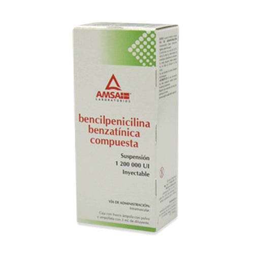 Benzatina Bencilpenicilina/Bencilpenicilina Procaina/Bencilpenicilina 1200000Unid Con 1 - WeCare Pharma