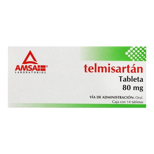 Telmisartan 80Mg Con 14 Amsa Tabletas - WeCare Pharma