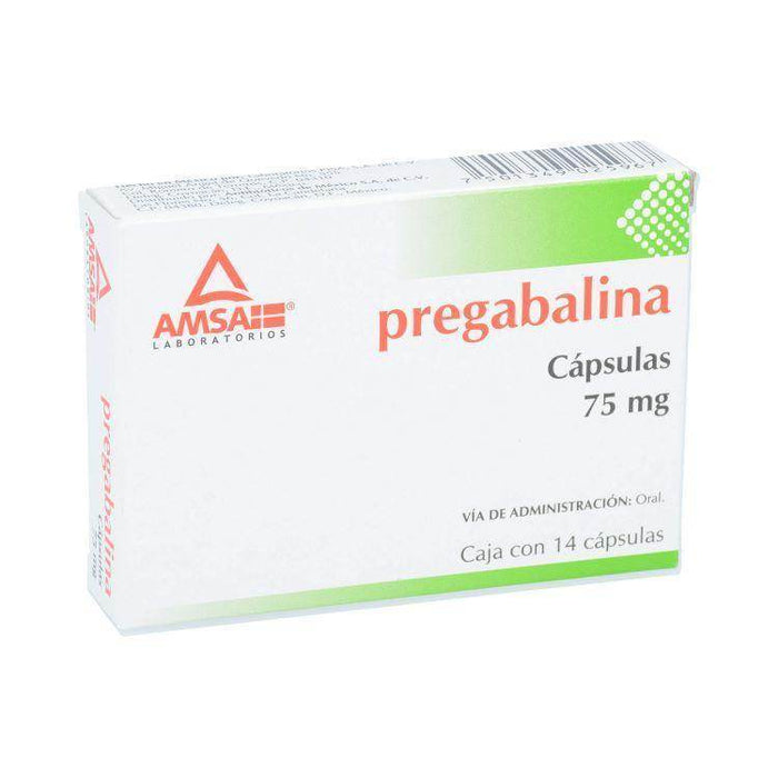 Pregabalina 75Mg Con 14 Capsulas - WeCare Pharma