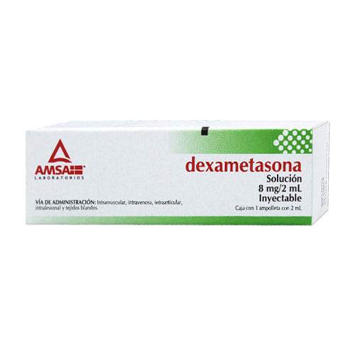 Dexametasona 8Mg/2Ml Con 1 Amsa Ampulas - WeCare Pharma