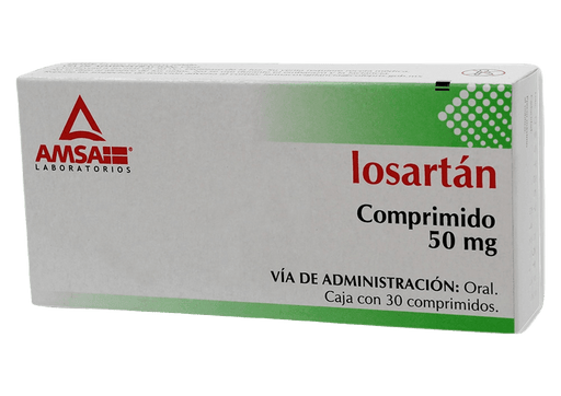 Losartan 50Mg Con 30 Amsa Tabletas - WeCare Pharma
