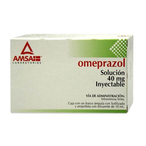 Omeprazol Frasco 40Mg Con 1 Amsa Ampulas - WeCare Pharma