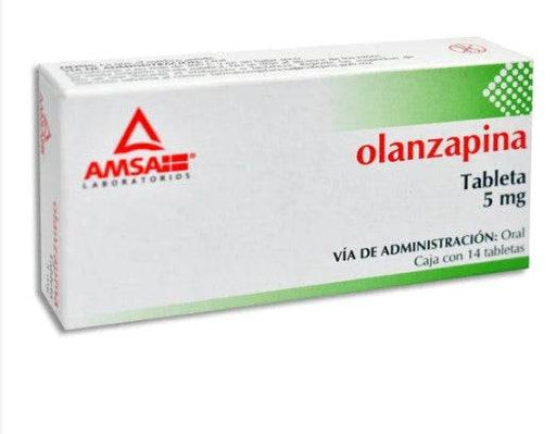 Olanzapina 5Mg Con 14 Amsa Tabletas - WeCare Pharma
