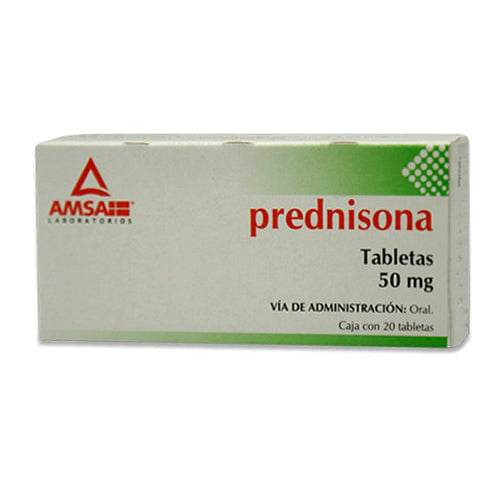 Prednisona 50Mg Con 20 Tabletas - WeCare Pharma