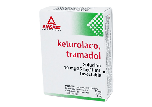 Ketorolaco/Tramadol 10Mg/25Mg Con 3 Ampulas - WeCare Pharma