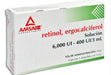 Vitaminas Ad 6000/400Unid Con 1 Ampulas (Retinol/Ergocalciferol) - WeCare Pharma