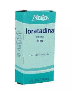 Loratadina 10Mg Con 20 Medley Tabletas - WeCare Pharma
