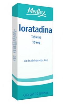 Loratadina 10Mg Con 10 Medley Tabletas