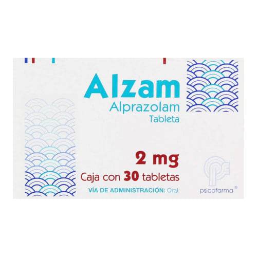 Alzam (Alprazolam) Tabletas 2Mg Con 30 - WeCare Pharma