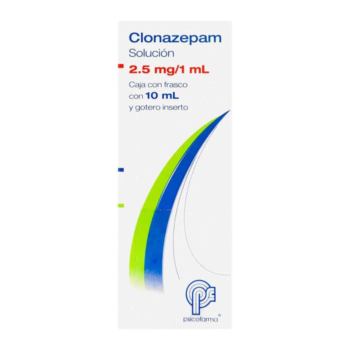 Clonazepam Solución 2.5Mg/Ml 10Ml Psicofarma - WeCare Pharma