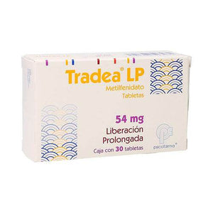 Tradea Lp (Metilfenidato) Tabletas 54Mg Con 30 — WeCare Pharma