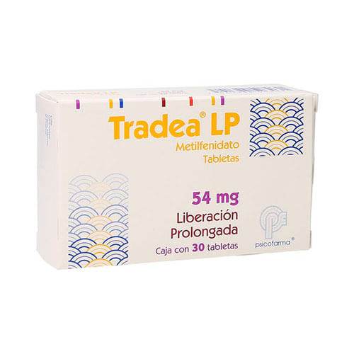 Tradea Lp (Metilfenidato) Tabletas 54Mg Con 30 - WeCare Pharma