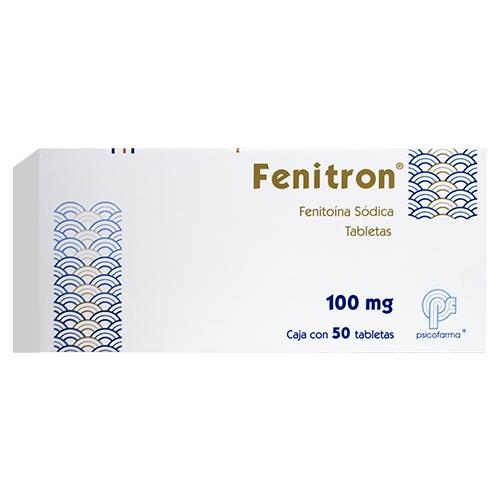 Fenitron 100Mg Con 50 Tabletas (Fenitoina Sodica)