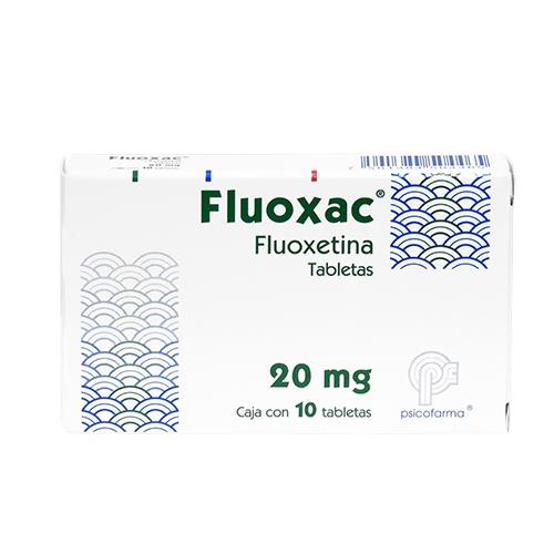 Fluoxac 20Mg Con 10 Tabletas (Fluoxetina)