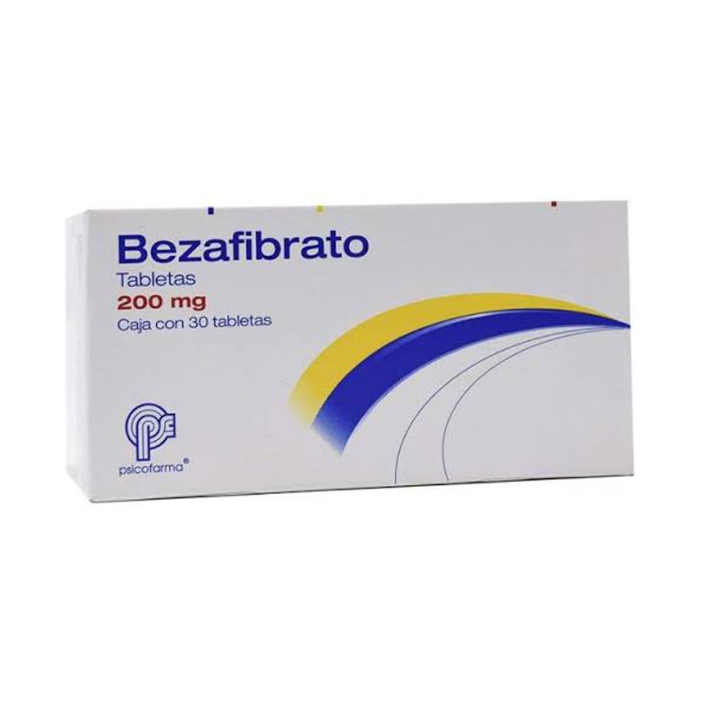 Bezafibrato 200Mg Con 30 Psicofarma Tabletas