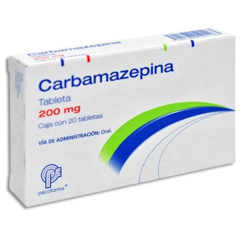 Carbamazepina 200Mg Con 20 Psicofarma Tabletas