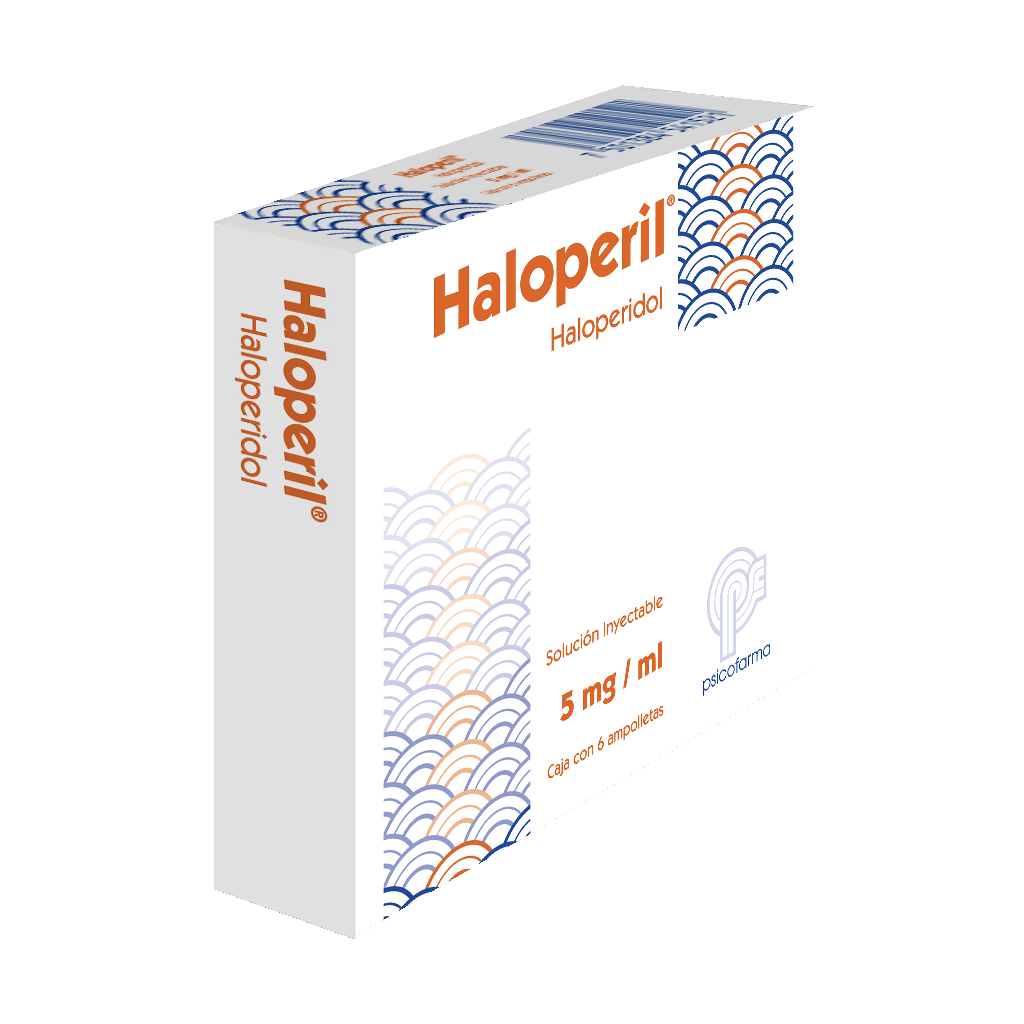 Haloperil 5Mg/Ml Con 6 Ampulas (Haloperidol)