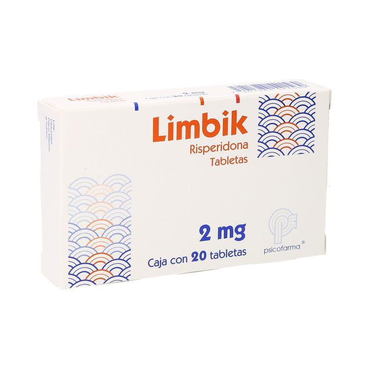 Limbik 2Mg Con 20 Tabletas (Risperidona)