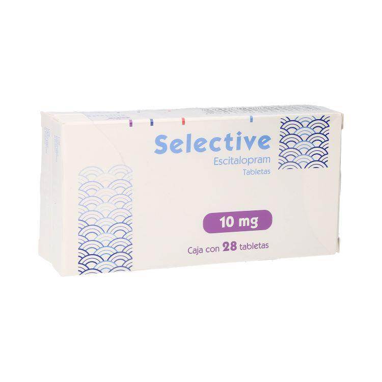 Selective (Escitalopram) 10Mg Tabletas Con 28 Dúo - WeCare Pharma