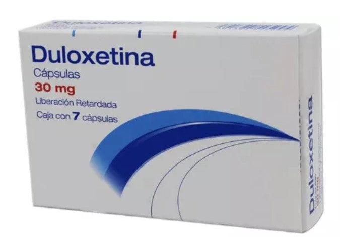 Duloxetina 30Mg Con 7 Psicofarma Tabletas