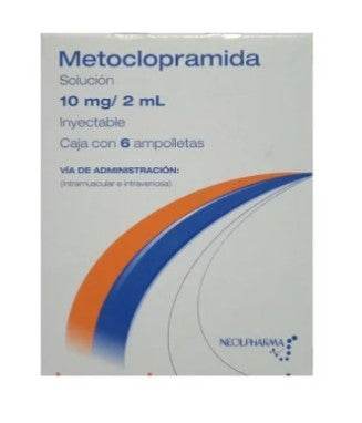 Metoclopramida 10Mg/2Ml Con 6 Neolpharma Ampulas - WeCare Pharma