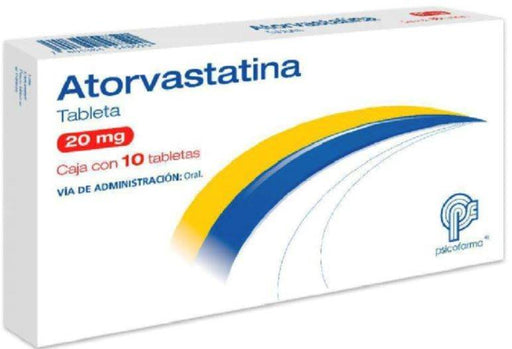 Atorvastatina 20Mg Con 10 Psicofarma Tabletas - WeCare Pharma