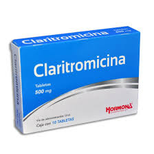 Claritromicina 500Mg Con 10 Sanfer Tabletas