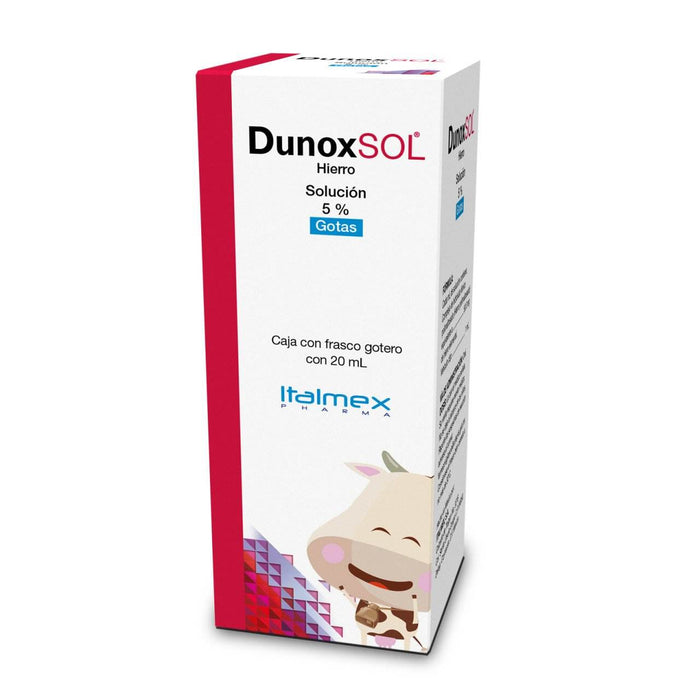 Dunox Solución (Hierro) Solución Gotas 5% 20Ml - WeCare Pharma