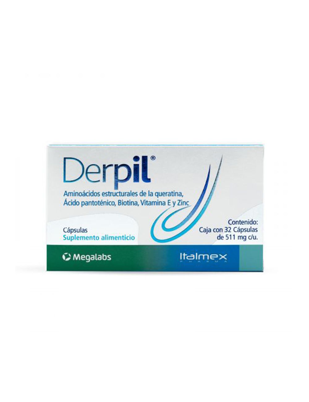 Derpil 511Mg Con 32 Capsulas (Sup Alim)