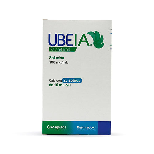 Ubeia Sobres 100Mg/Ml Con 20 (Paracetamol)