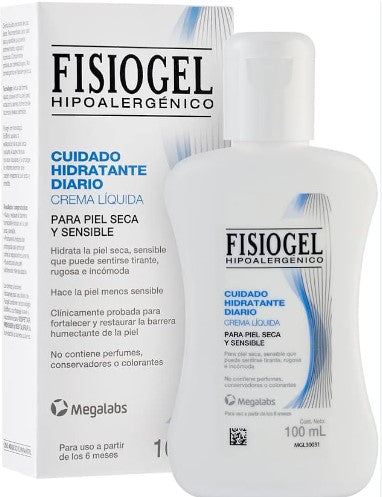 Fisiogel Crema Líquida Pielseca Cuidado Hidratante 100Ml