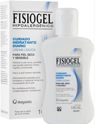 Fisiogel Crema Líquida Pielseca Cuidado Hidratante 100Ml - WeCare Pharma