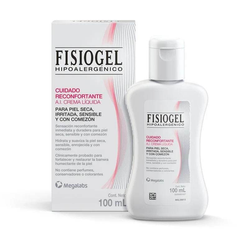 Fisiogel Ai Crema Líquida Piel Seca Cuidado Reconfortante 100Ml - WeCare Pharma