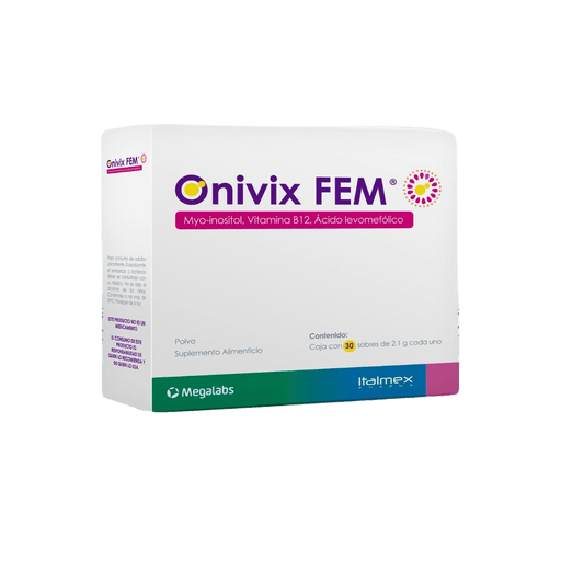 Onivix Fem Polvo 2.1G Con 30 (Myo-Inositol/Vitamina B12/Ac Levamefolico) - WeCare Pharma