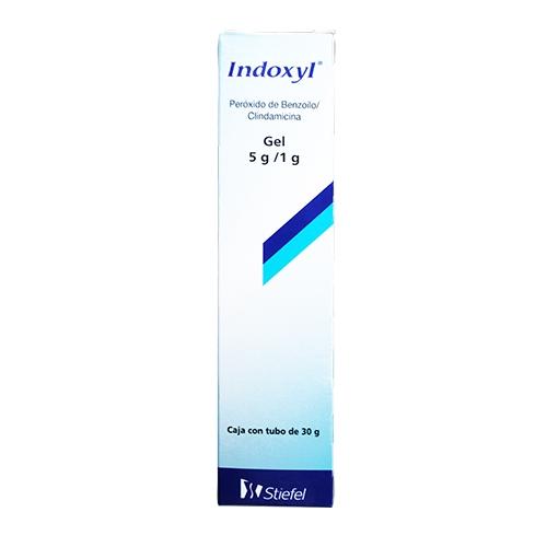 Indoxyl Gel 5G/1G 30G (Clindamcina/Peroxido De Benzoilo)