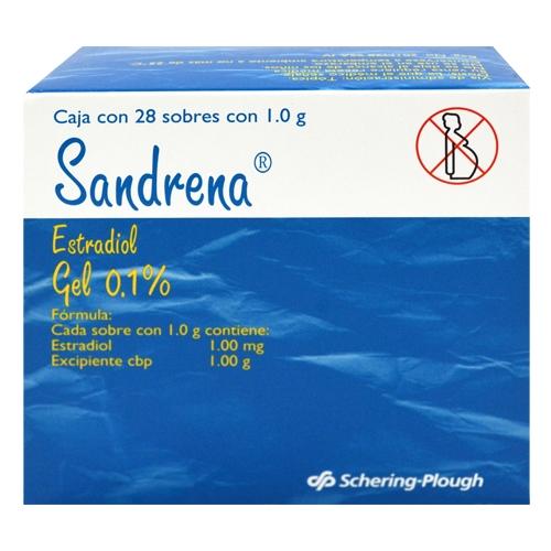 Sandrena Gel Sobres 0.1% Con 28 (Estradiol)