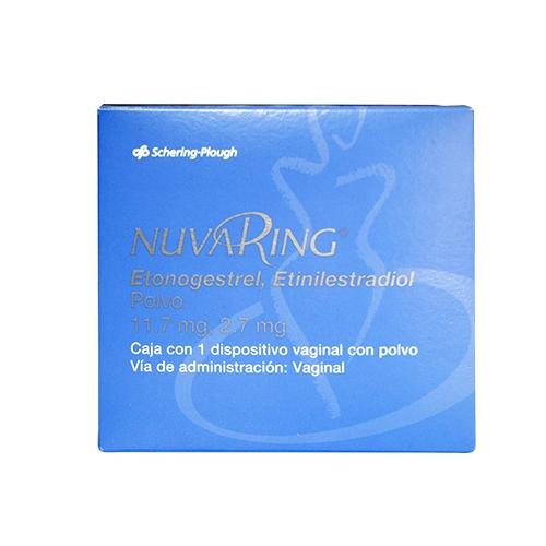 Nuvaring Disp Vaginal Polvo 11.7Mg/2.7Mg Con 1 (Etonogestrel/Etinilestradiol)