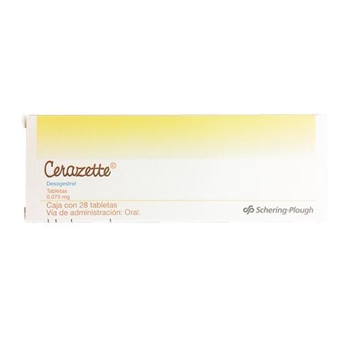 Cerazette 0.75Mg Con 28 Tabletas (Desogestrel)