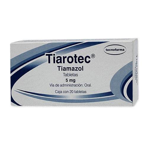 Tiarotec 5Mg Con 20 Tabletas (Tiamazol) - WeCare Pharma