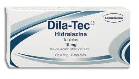 Dila-Tec 10Mg Con 20 Tabletas (Hidralazina) - WeCare Pharma