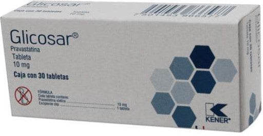 Glicosar 10Mg Con 30 Tabletas (Pravastatina) - WeCare Pharma