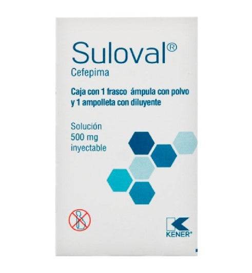 Suloval 500Mg Con 1 Ampulas (Cefepima) - WeCare Pharma